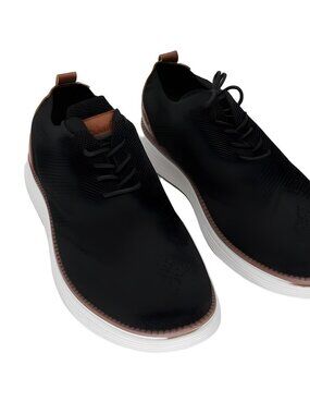 Akademiks Olney Wingtip Black White Sneakers US 13M EU 46